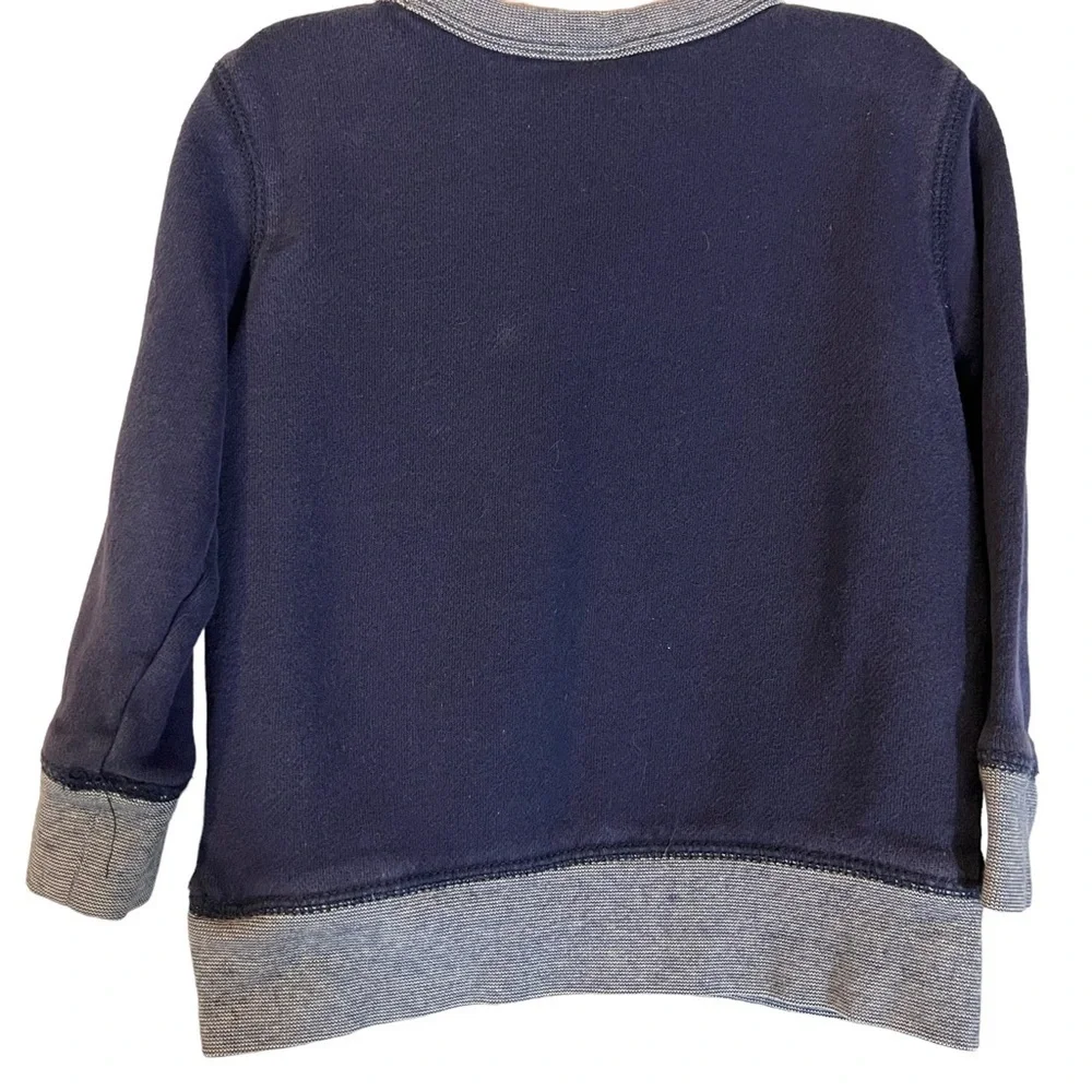 Gap‎ Baby Navy Blue Logo Sweatshirt